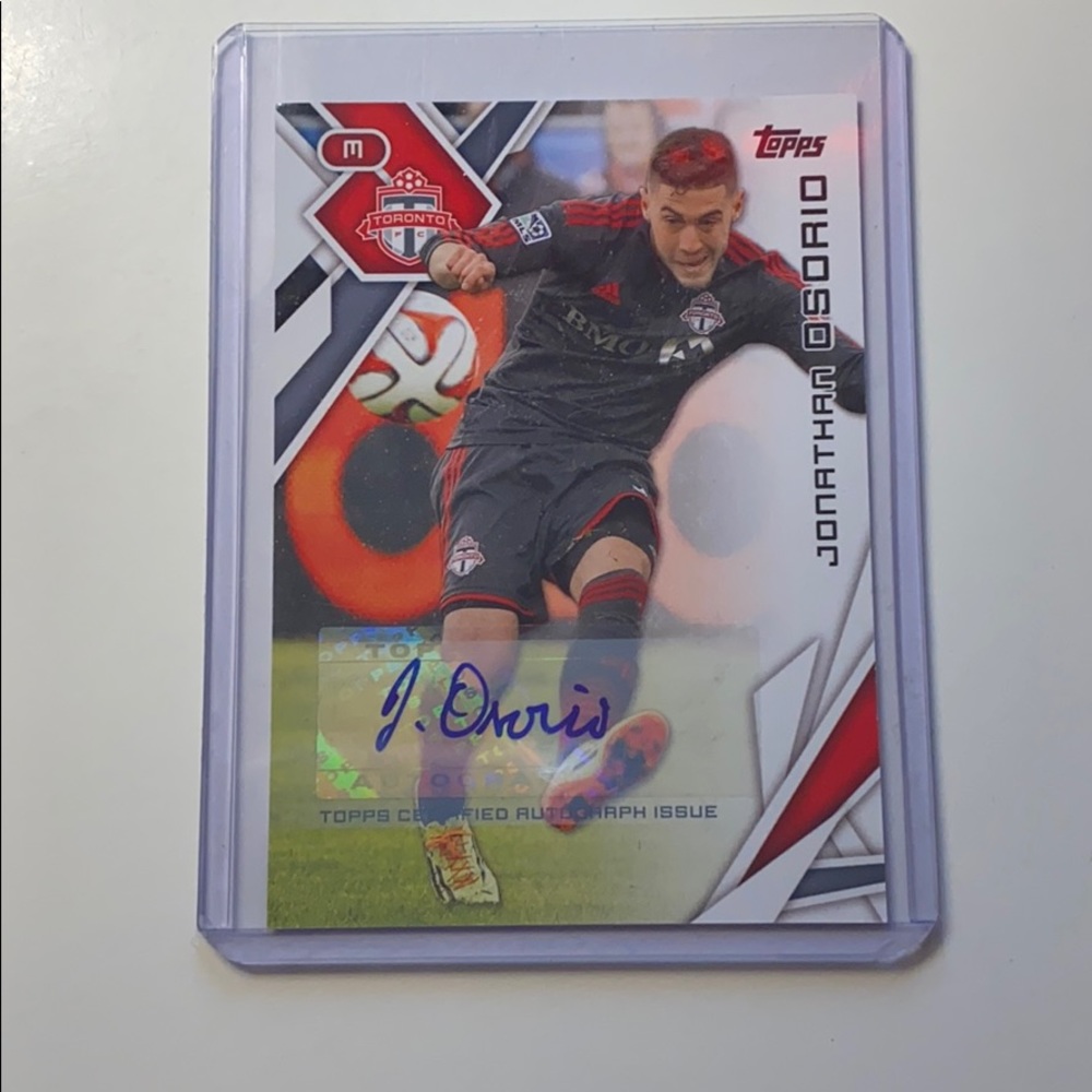 Jonathan Osorio signed card